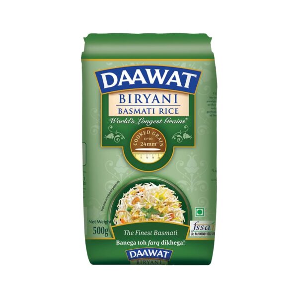 Daawat Biryani Basmati Rice 500g