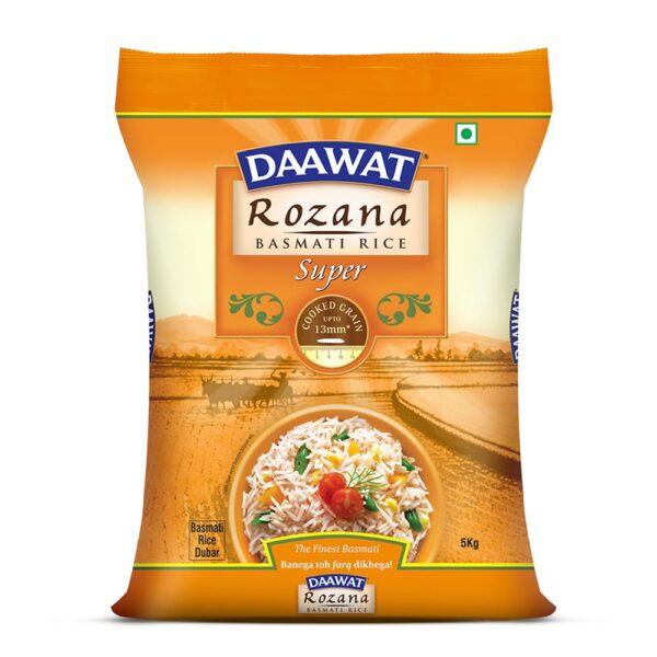 Daawat Rozana Super Basmati Rice 5 kg