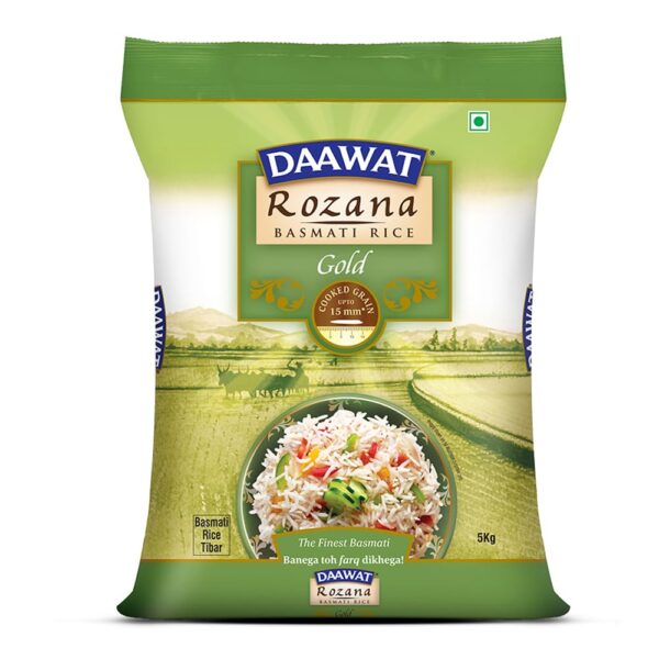 Daawat Rozana Gold Basmati Rice 5 kg